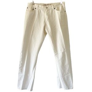 Lauren Jeans Co Ralph Lauren Womens Cream Off White Jeans Casual Summer Pants 8